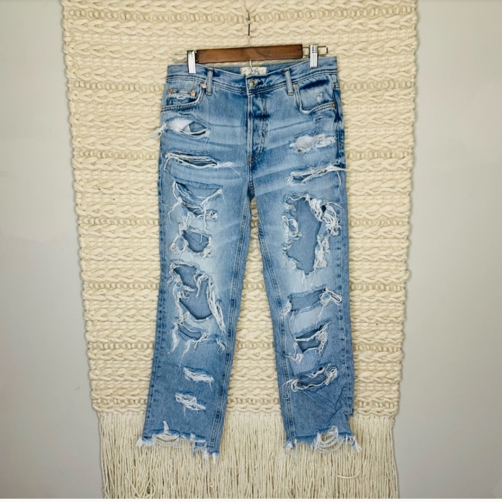 Free People We The Free Distressed Jeans